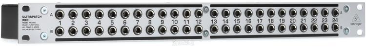 Behringer Ultrapatch Pro PX3000 48-point 1/4" TRS Balanced Patchbay