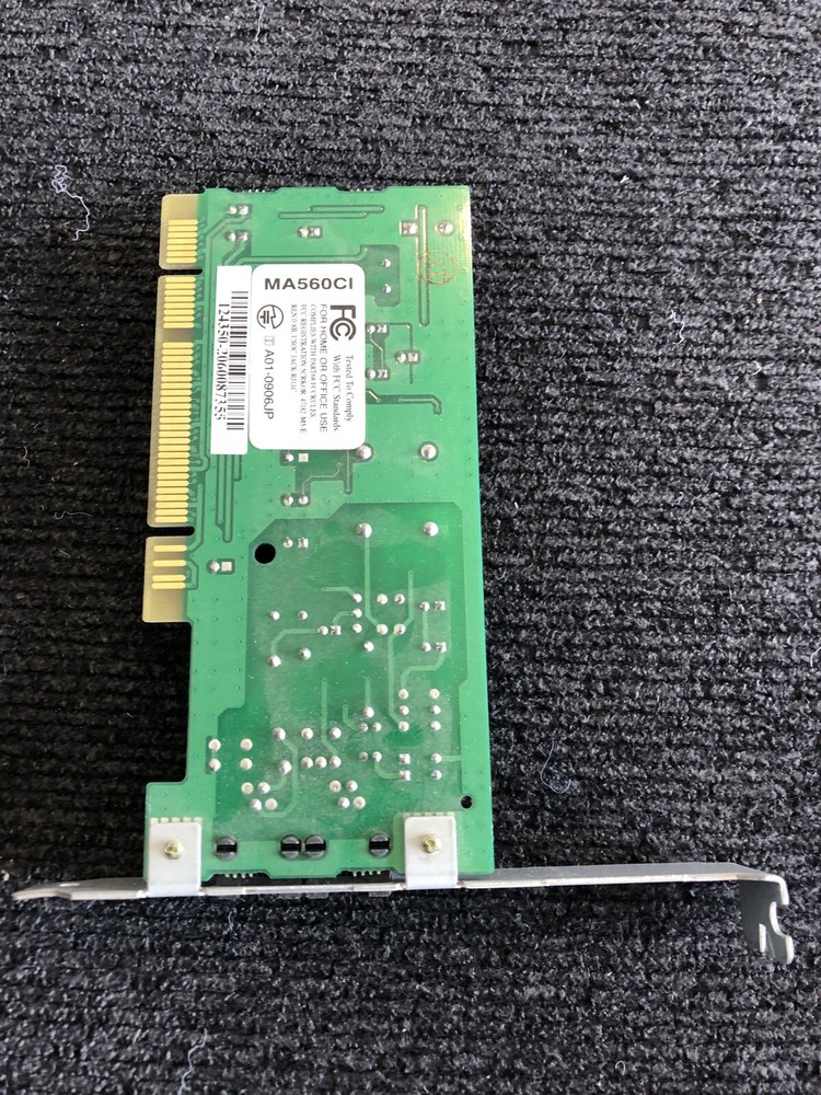 PCI Modem Card (MA560CI)