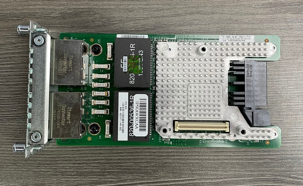 Cisco NIM-8CE1T1-PRI 8 port Multiflex Trunk Voice/Channelized Data T1/E1 Module