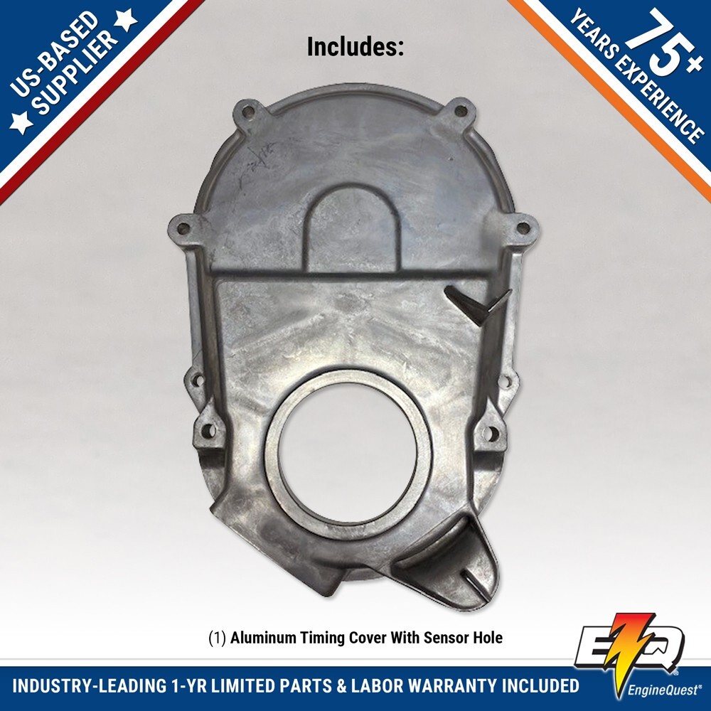Chevrolet 7.4L & 8.2L 454 & 502 CID Timing Cover With Sensor Hole