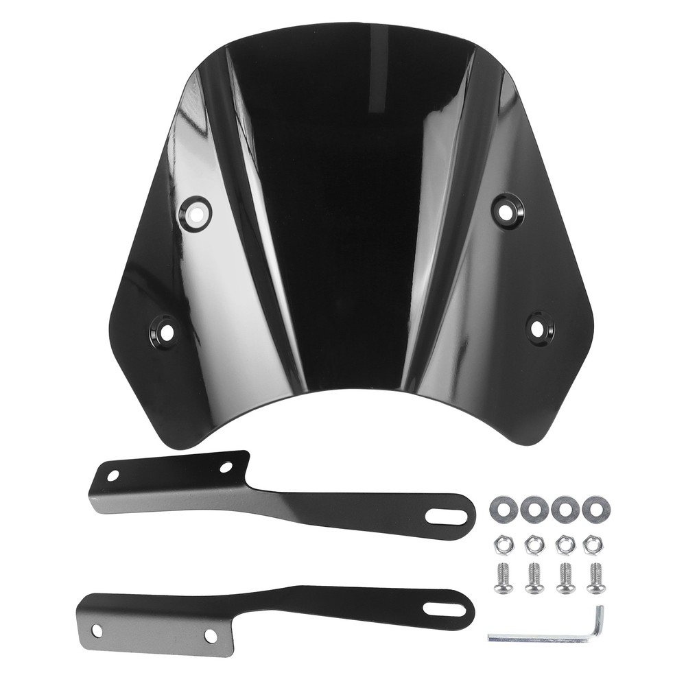 5-7'' Headlight Fairing Front Windshield Wind Screen Universal For Honda Victory