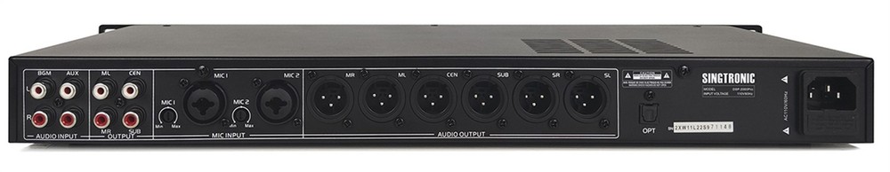 Singtronic Karaoke Vocal Effects Processor Machine Digital Key Control