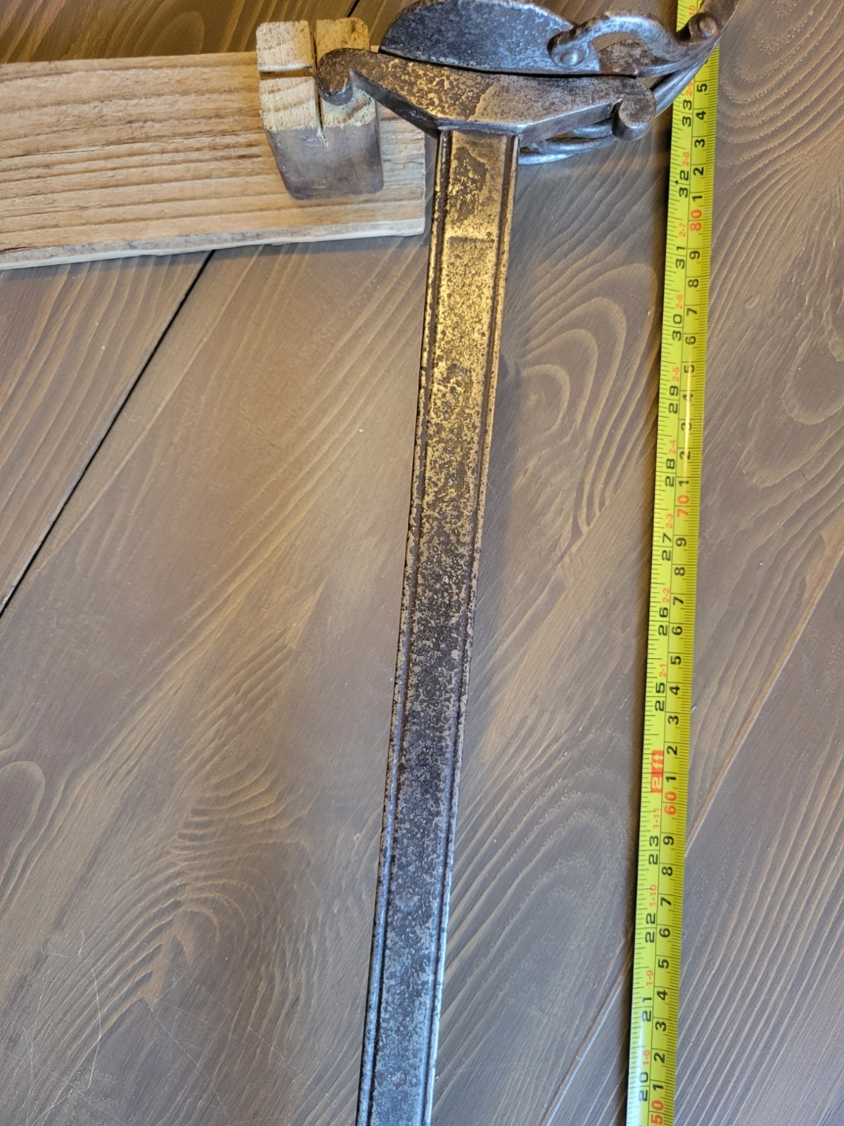 Mexican-Civil War Era Bone Handle Officer's Sword Antique Used