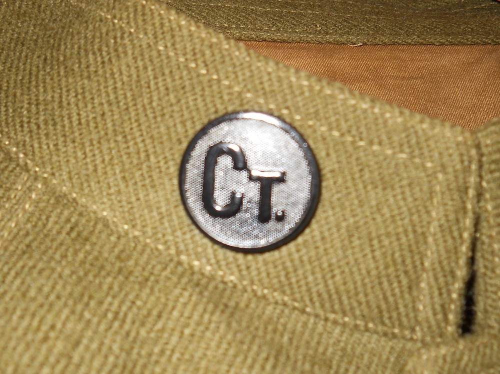 WWI Connecticut Collar Disk