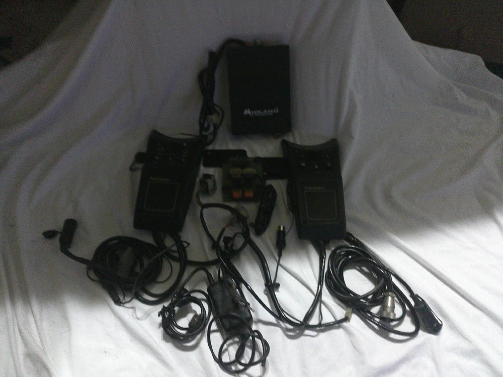 OE Harley Davidson CB Intercom Midland CB Transceiver tank mounted