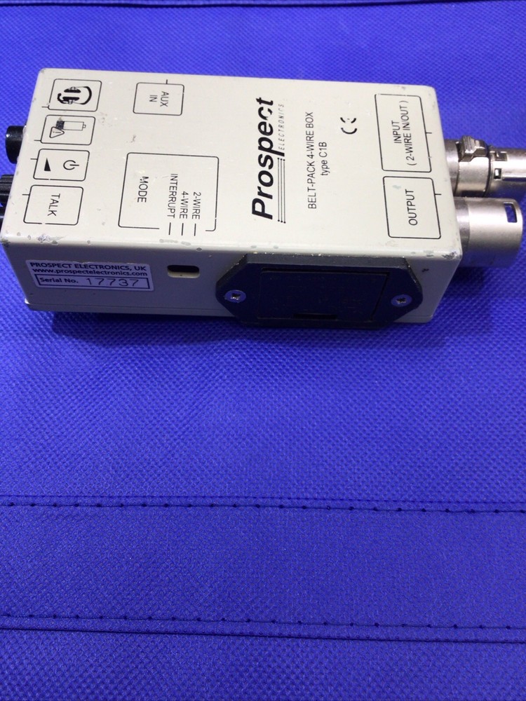 Prospect Electronics Belt Pack 4 Wire Box Type C1B