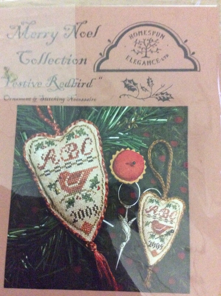 Homespun Elegance Counted Thread Pattern And Floss A Merry Noel Christmas