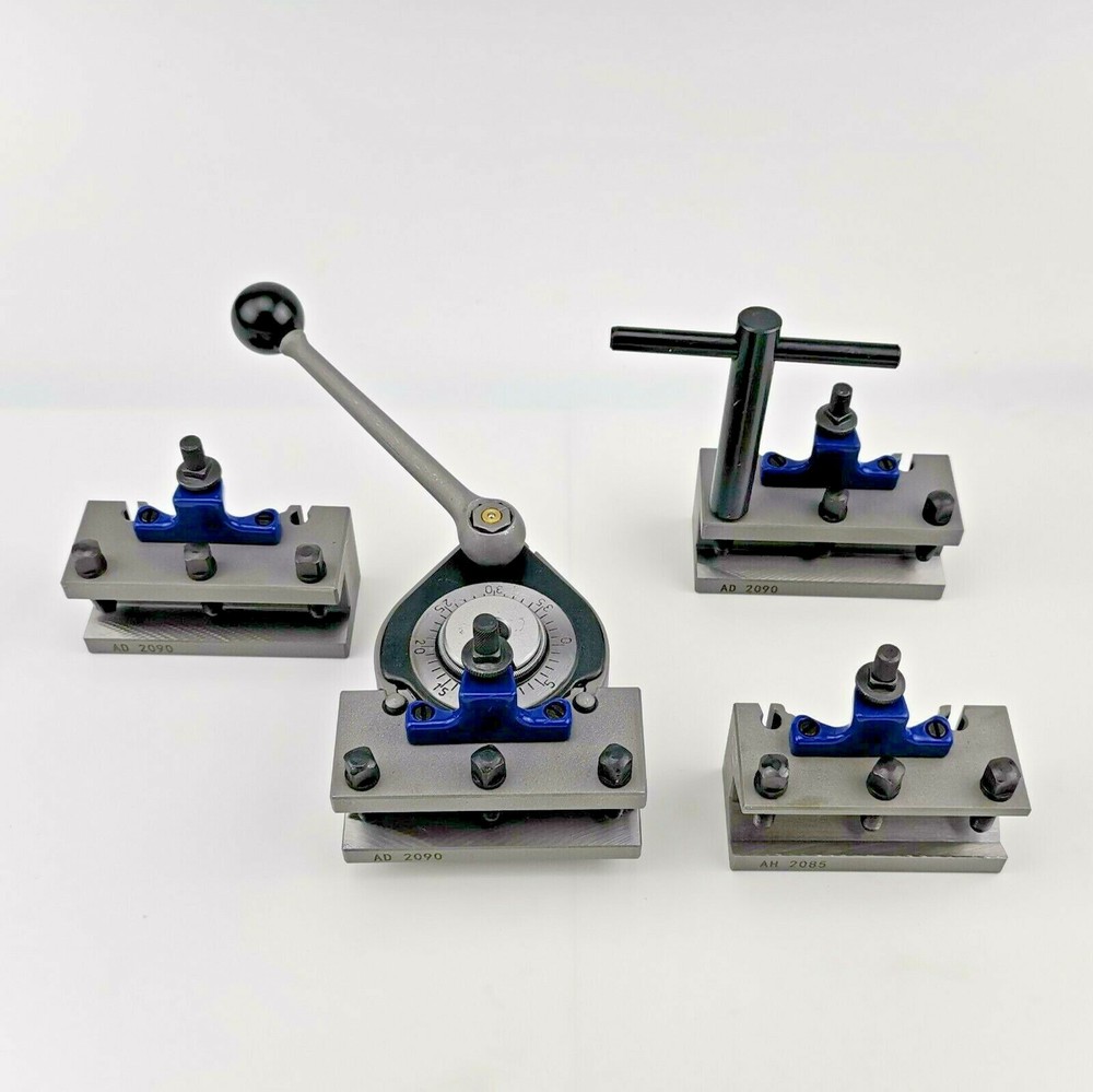 Fine Ground Quick Change Tool Post A Multifix Type A With AD1675 AH2085 Holders