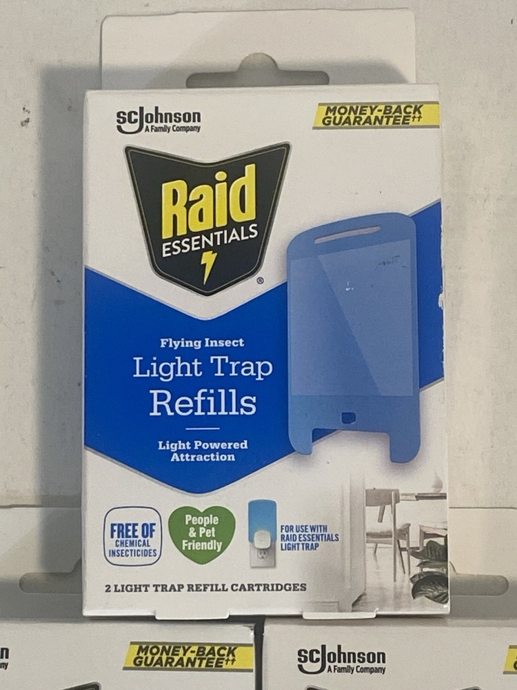 Essentials Flying Insect Light Trap Refills, 16 Light Trap Refill Cartridges