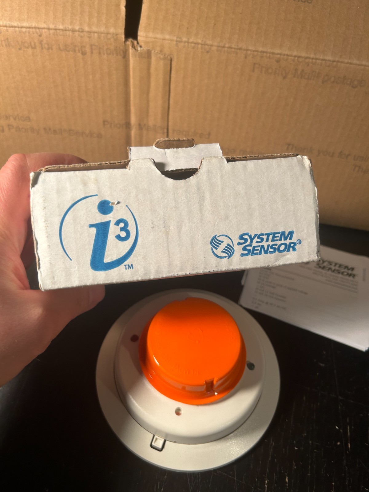 System Sensor 2W-B Smoke Detector 2-Wire White - Never used w/ Box