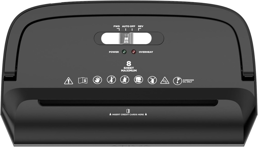 ® 8-Sheet Cross-Cut Shredder A08CC23