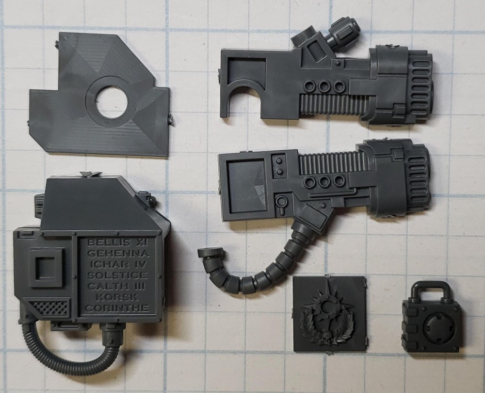 Warhammer 40K Space Marine Bits Venerable Dreadnought Plasma Cannon