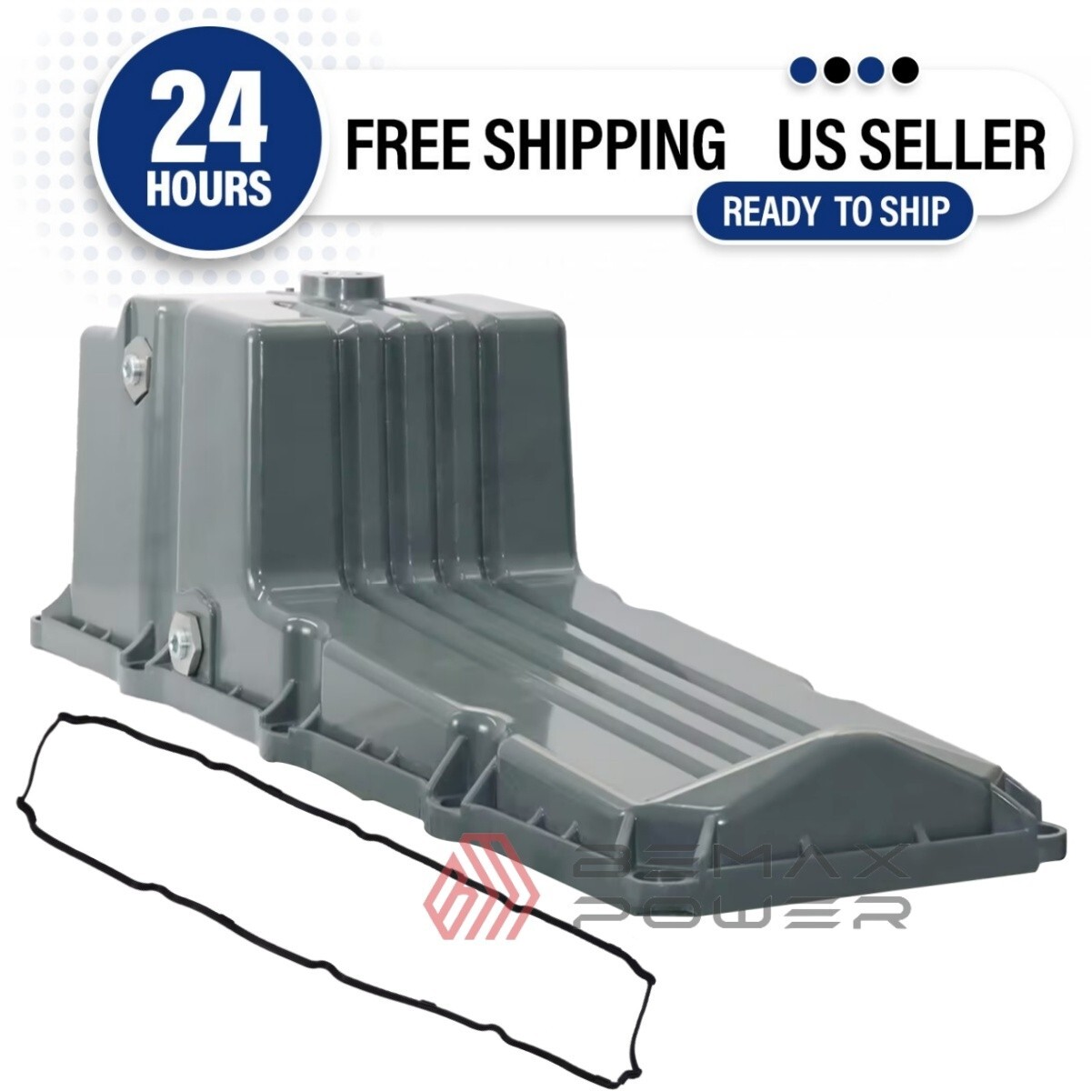 New Engine Oil Pan 23522282 for Detroit Diesel Series 60 Western Star 4900SA