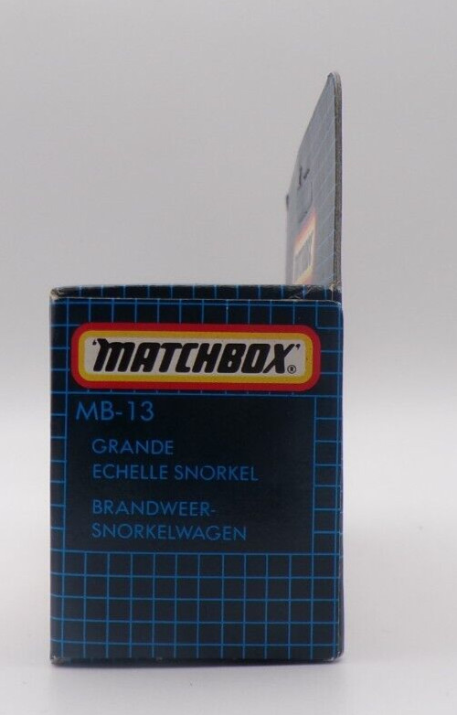 MATCHBOX MB-13 SNORKEL FIRE ENGINE MINT BOXED.