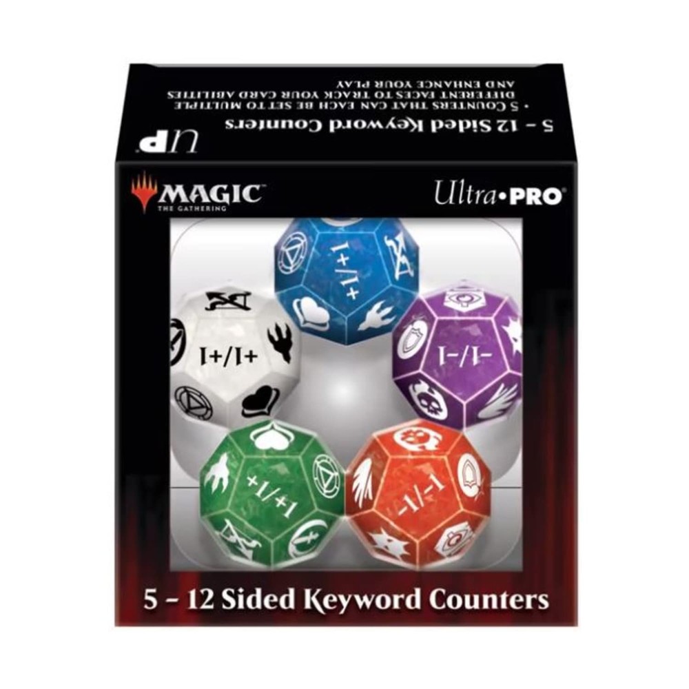Ultra Pro 12 Sided Keyword Counters