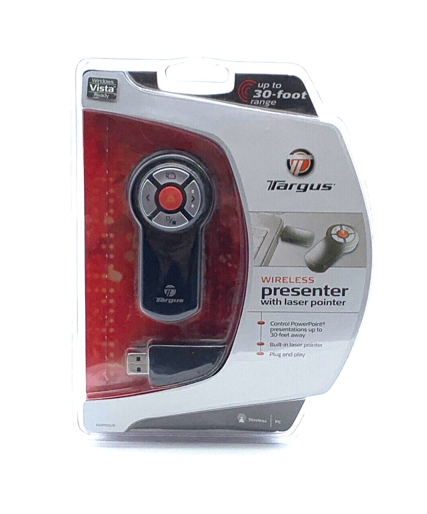 Targus Wireless Presenter With Laser Pointer, Brand New in Packaging