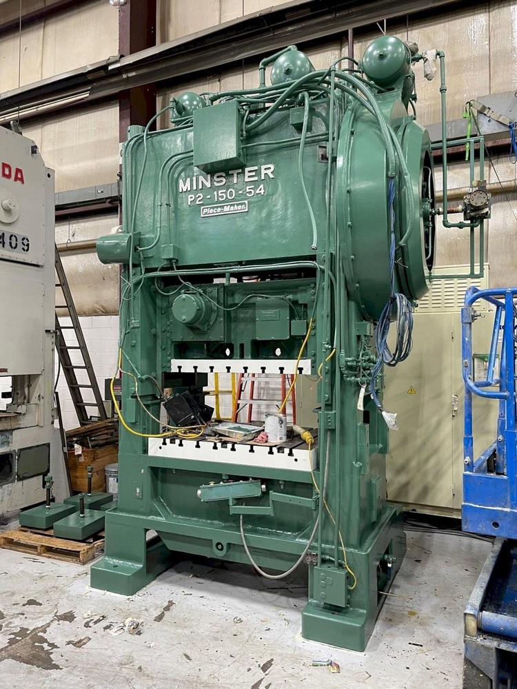 150 ton Minster P2-150-54 Piece-Maker Highspeed Press