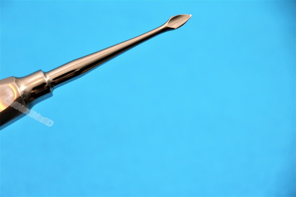 2 EA German Dental Tooth Surgery Straight Spade Concave Root Tip Elevator #60
