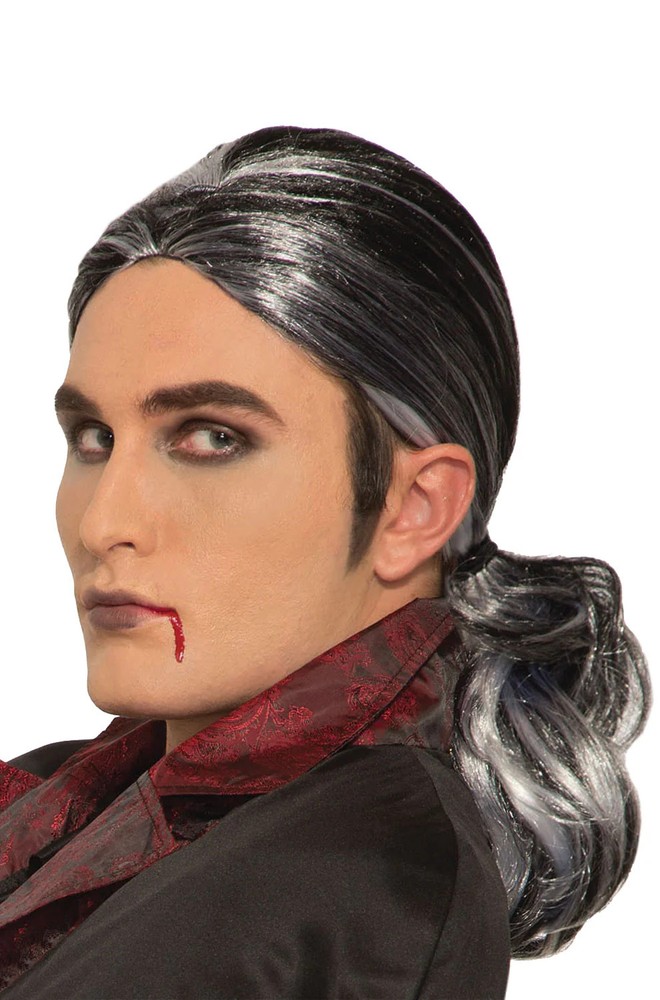 Gothic Prince Vampire Dracula Wig