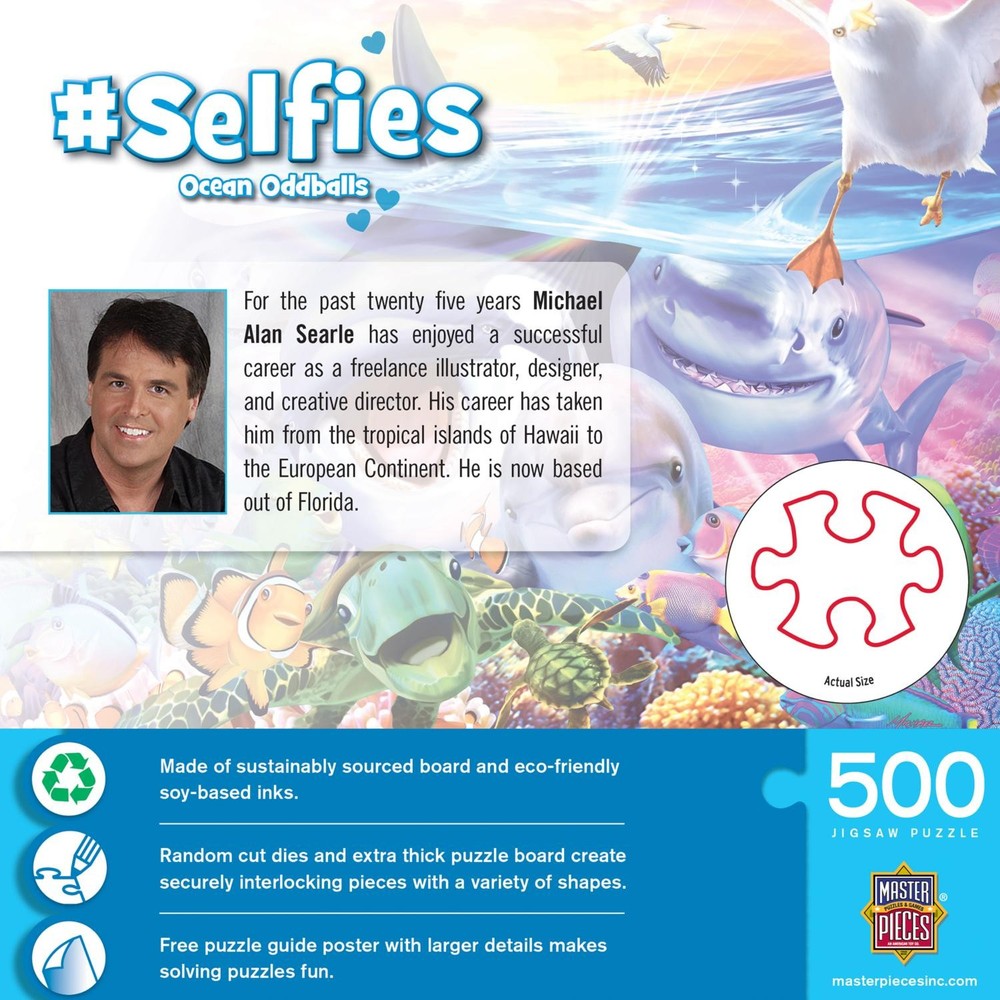 Selfies - Ocean Oddballs Jigsaw Puzzle 500pcs