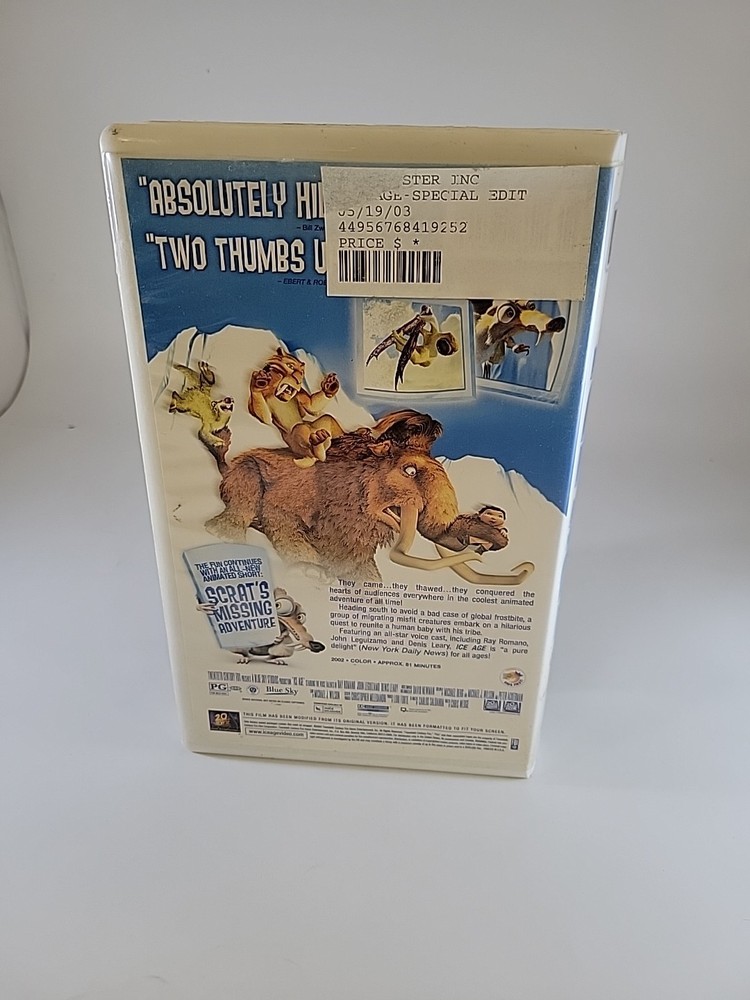 Ice Age VHS
