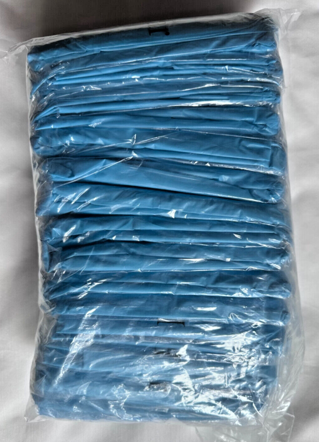 18 Disposable Blue Isolation Gowns Clothing Cover PPE Individually Wrapped NEW