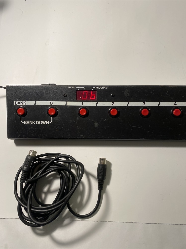 Untested ADA MC-1 MiDi Controller Foot Controller. Read.