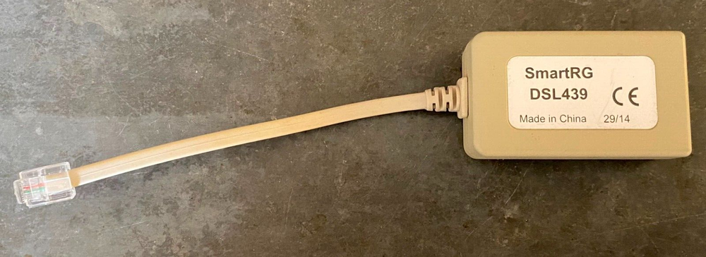 SmartRG DSL439 Splitter Filter for Phone Line*