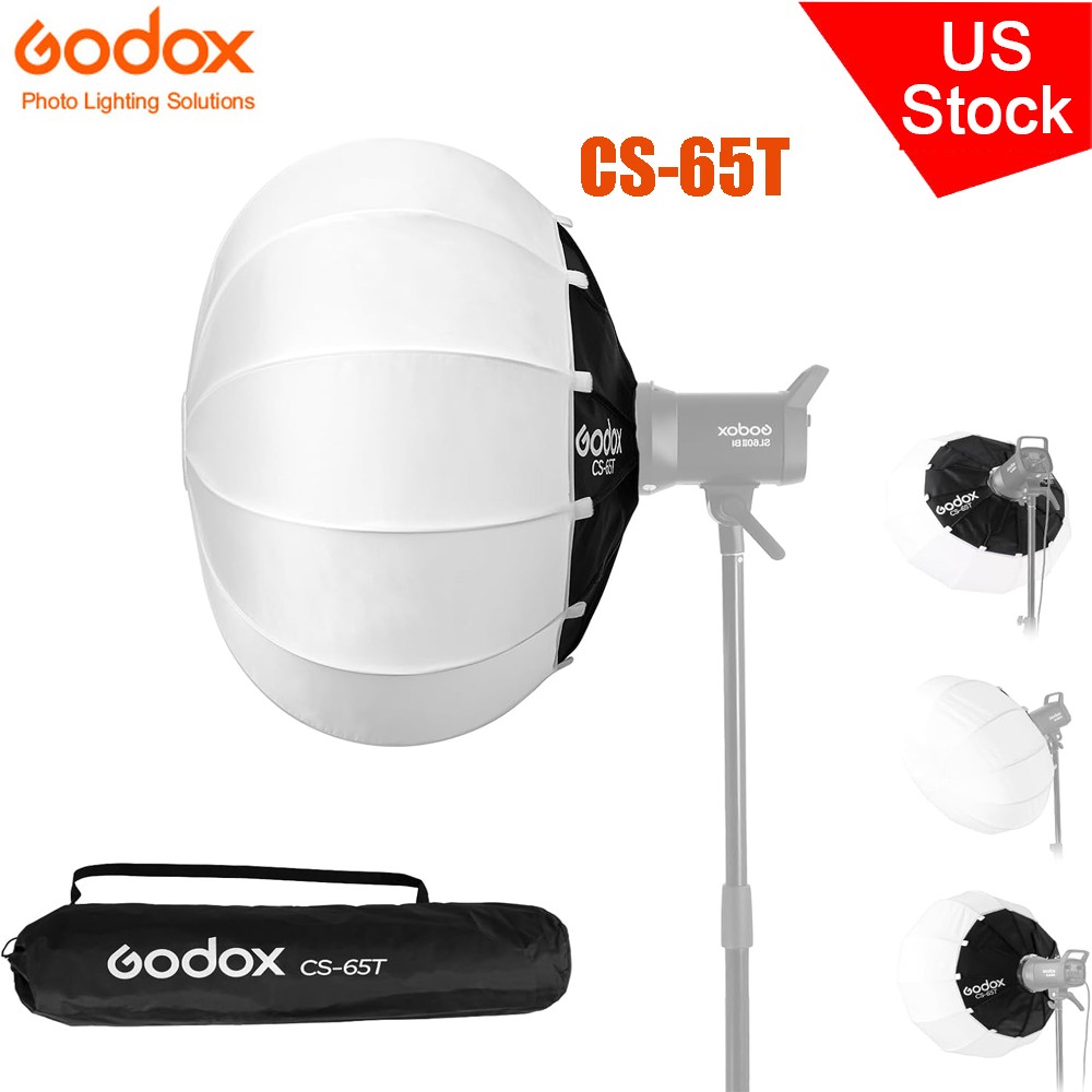 Godox CS-65T Lantern Softbox 26in / 65cm Quick Release 360° Light Diffuser(26”)
