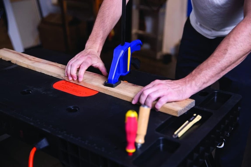 Omni Plus 5-in-1 Adjustable Work Table - All-in-One Solution for Every Project