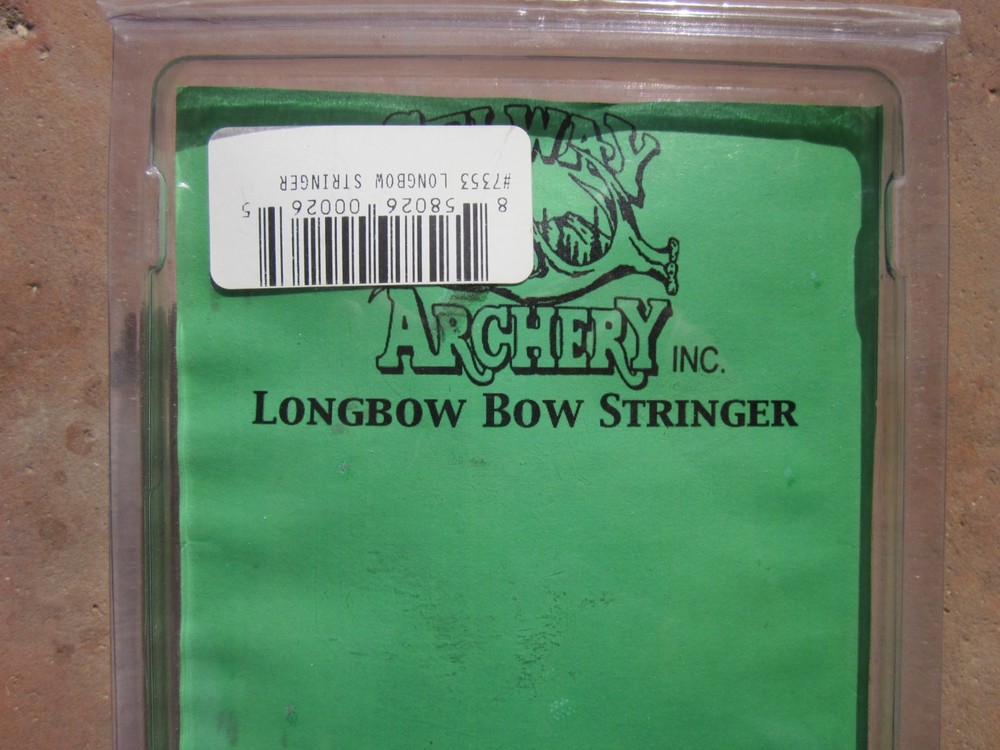 Selway Traditional LONGBOW Stringer NEW SEALED