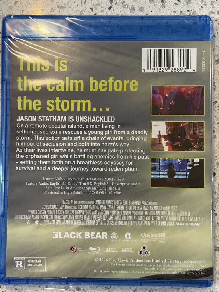 Shelter Blu-ray NEW