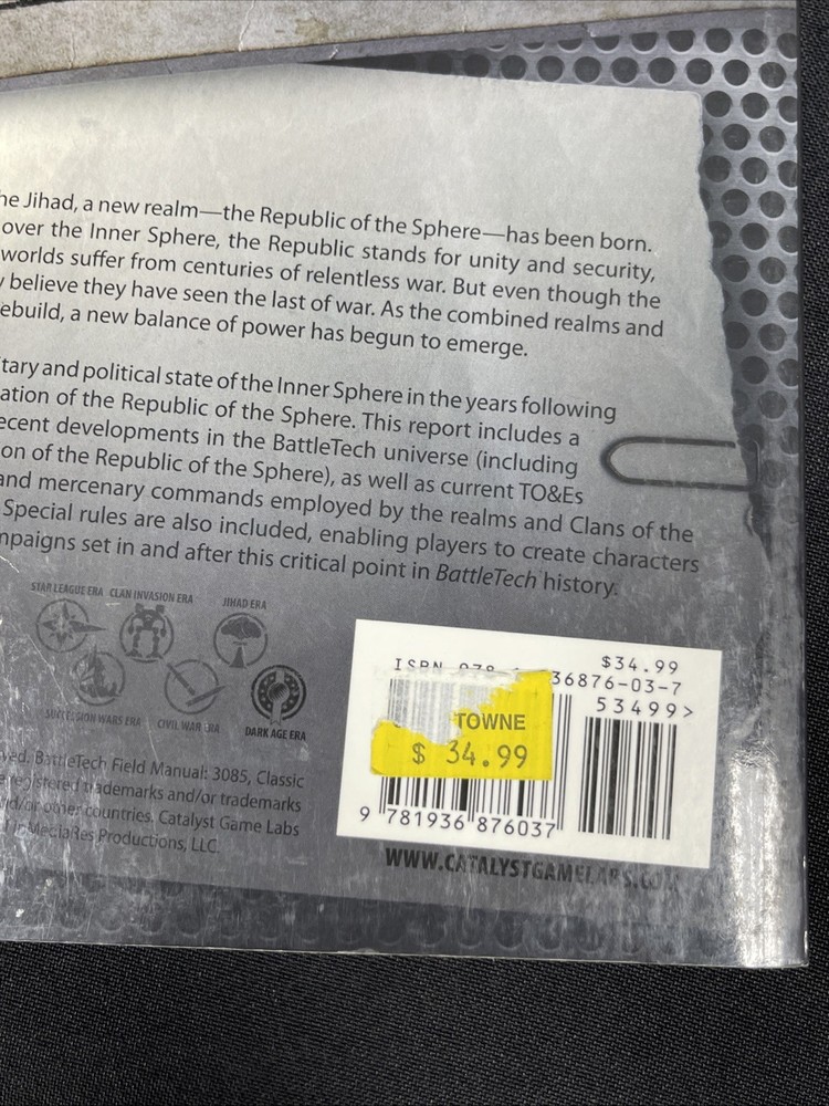 BattleTech Field Manual: 3085 by Catalyst Game Labs