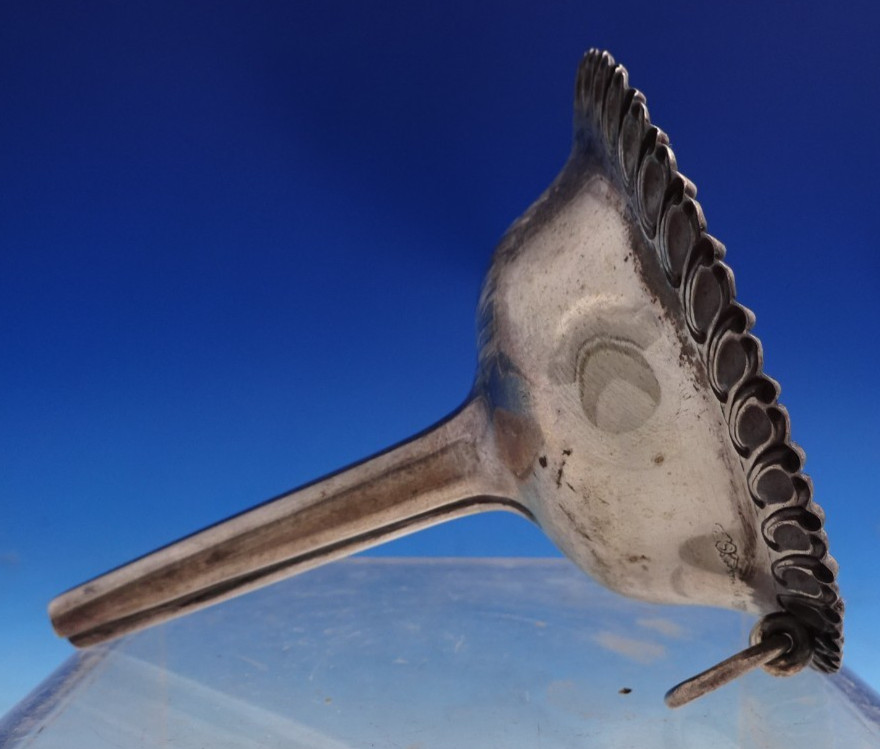 Shiebler Sterling Silver Wine Funnel with Loop #7566 2 3/4" x 3 1/2" (#8728)