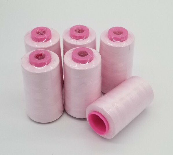 6 Big Spools PINK (A121) High Quality Multi Purpose Sewing Threads T27 S/2