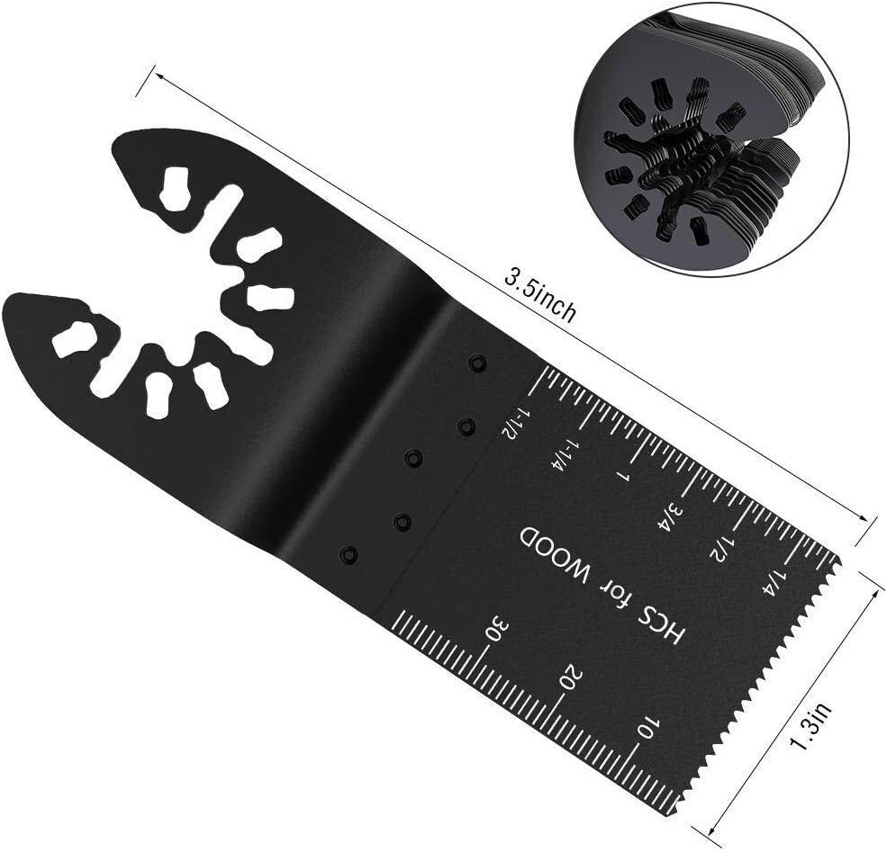 Oscillating Tool Blades Wood Oscillating Multitool Quick Release Saw Blade 50 pc