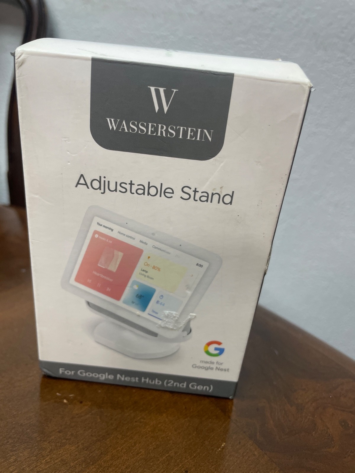 Wasserstein Adjustable Stand for Google Nest Hub