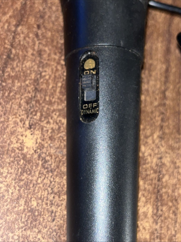 Microphone With 10 Ft. Cord High-Grade Cable On/Off Switch Karaoke UNTESTED