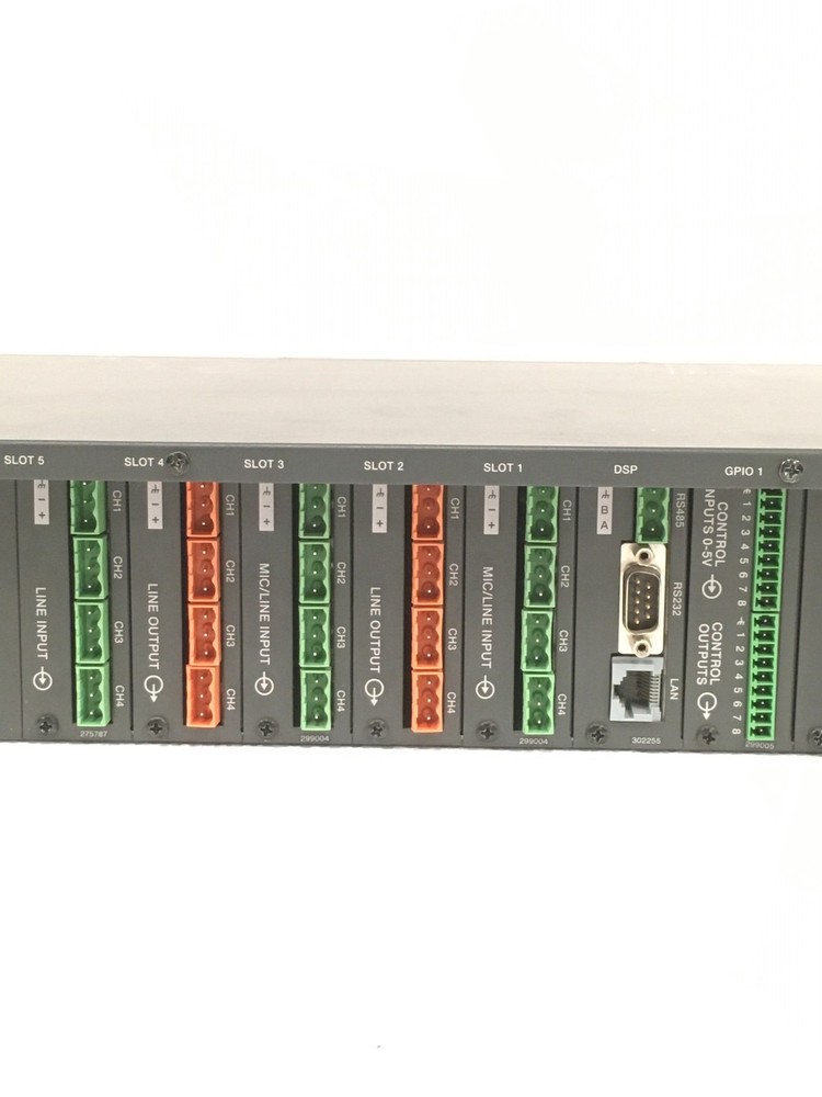 Bose ControlSpace ESP-88 Engineered Sound Processor W/ 7X Cards, Mount Ears