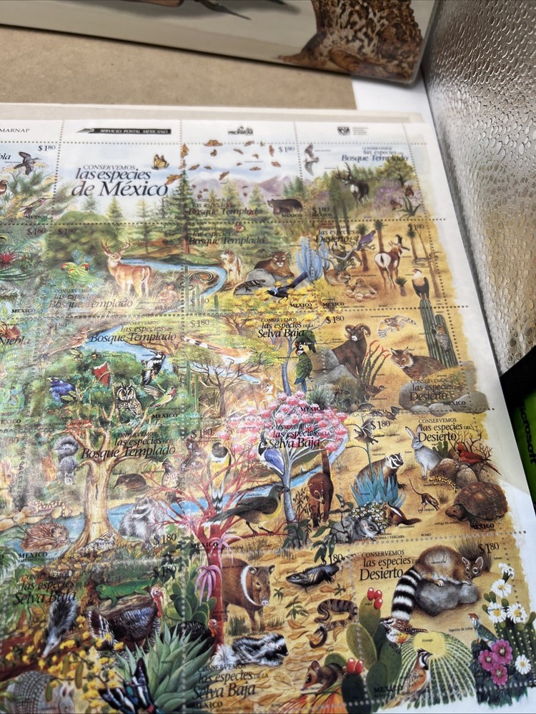 Stamp Collection United States Endangered Species New ￼