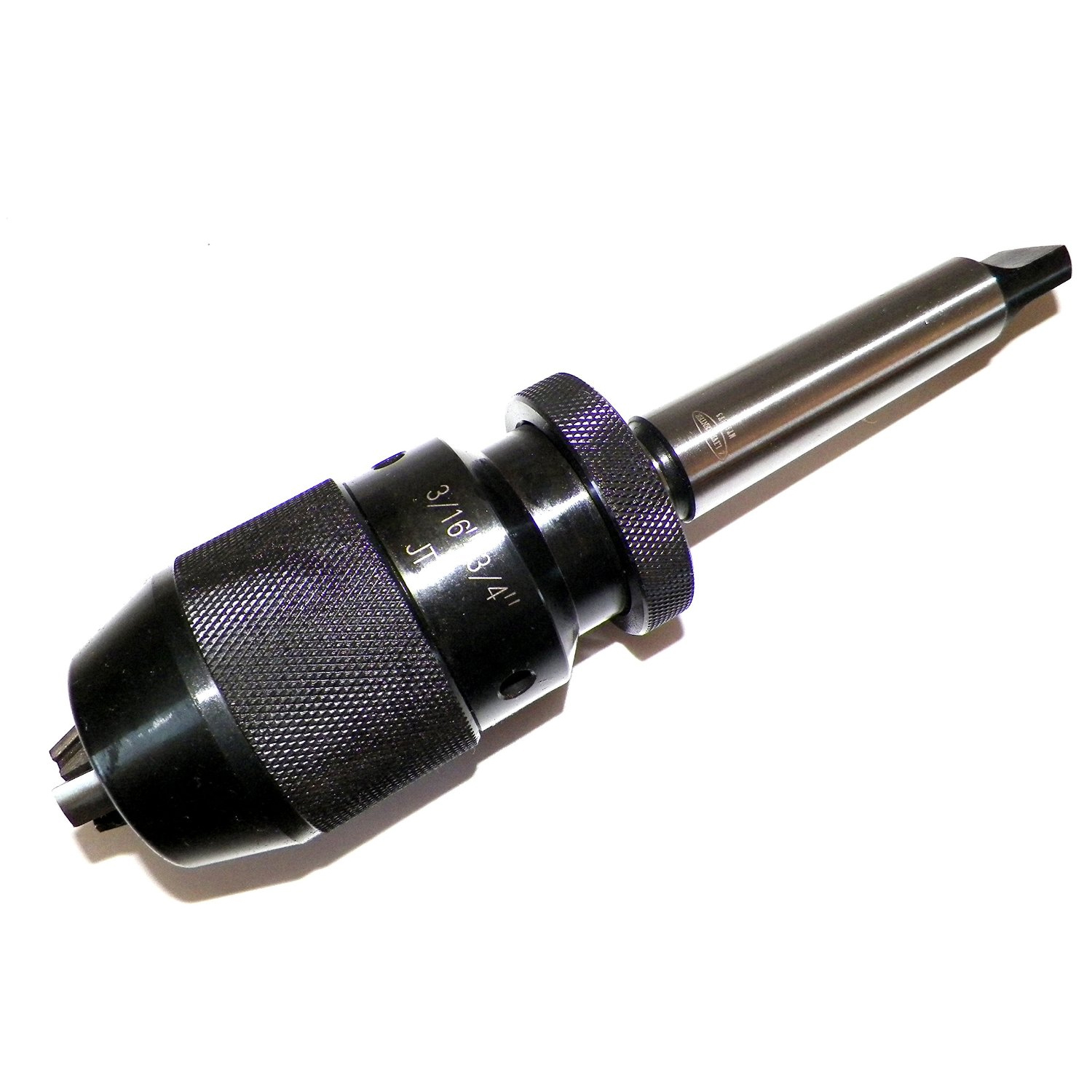 Keyless  3/16"- 3/4" Drill Chuck Self Tighten With MT3 Shank