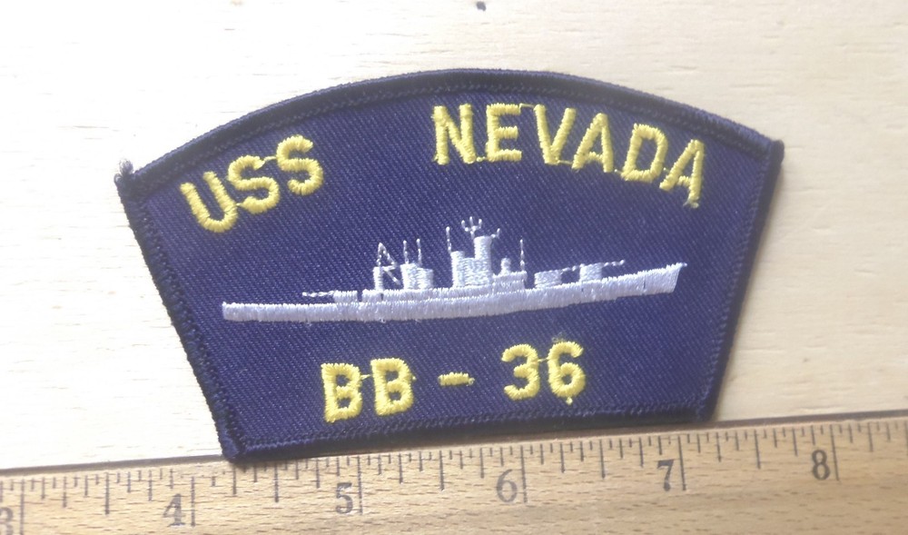 US Navy - USS Nevada - BB-36 Embroidered Patch