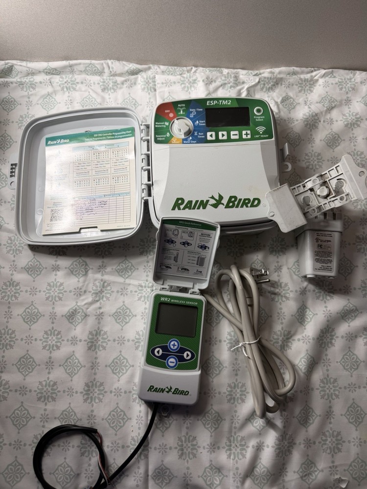 Rain Bird ESP-TM2 Irrigation Controller + WiFi Module Tested Working