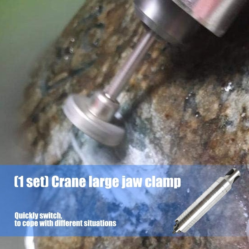 Quick Changes Handpiece Chuck Attachment Featuring Wear Resistant Surfaces