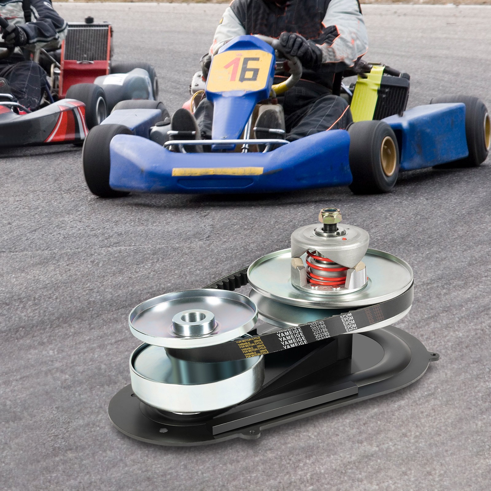 40 Series Torque Converter Kits For 9-16HP Engines+1"Crankshaft 1/4" Keyway NEW