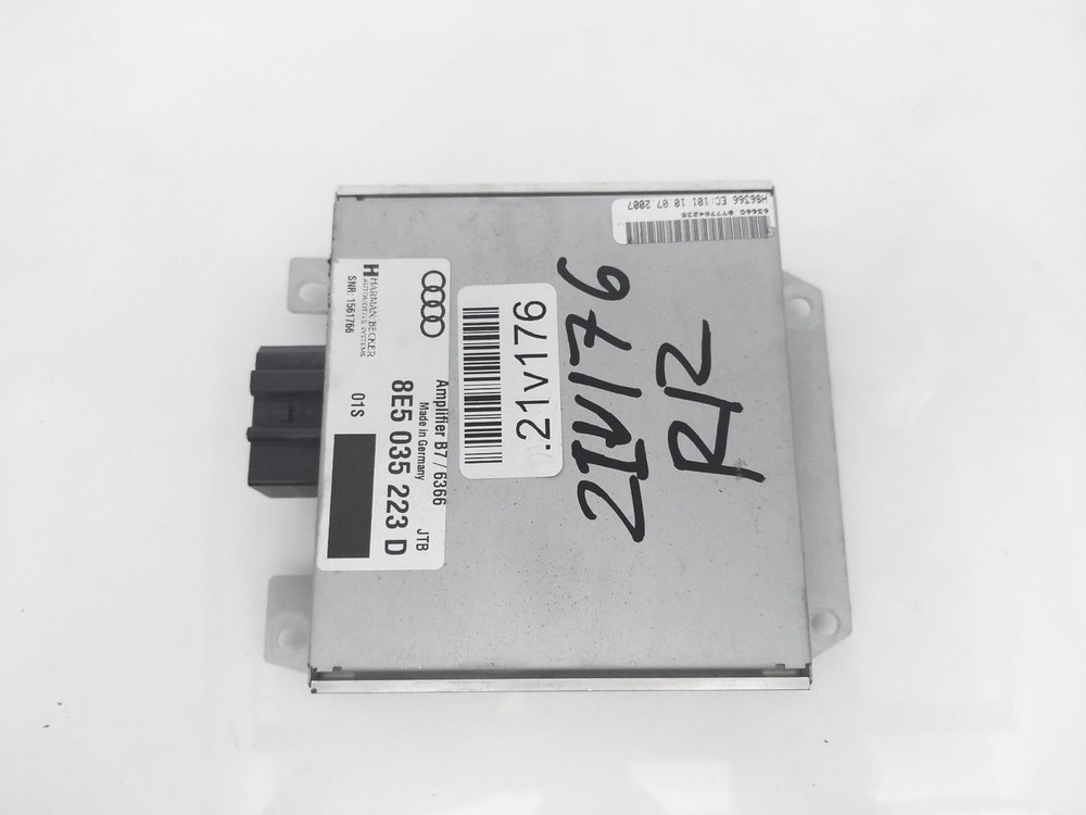 Audi A4 2006-2008 Audio Amp Amplifier Control Module Computer 8E5-035-223-D