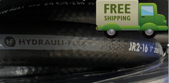 *NEW* 30ft R2-16 1"  SAE 100R2AT SN 2 WIRE HYDRAULIC HOSE **FREE SHIPPING**