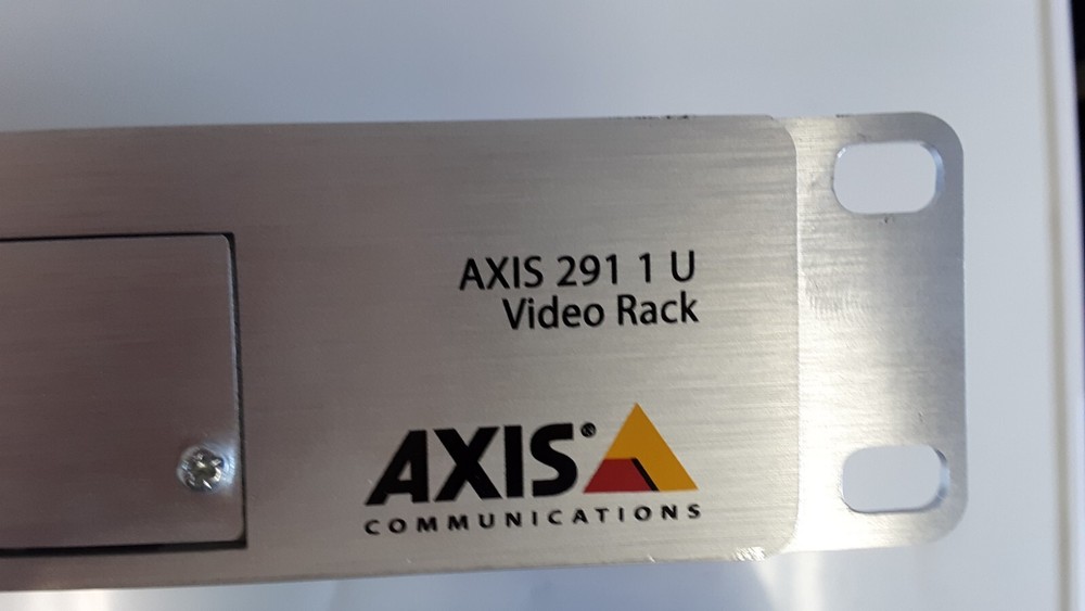 Axis 291 1U Video server rack w/ 243Q 4 input module