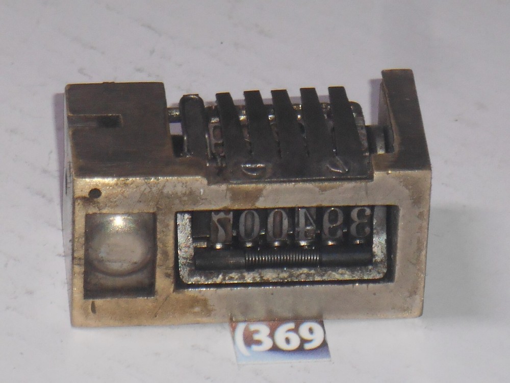 WMA Letterpress Numbering machine | 369