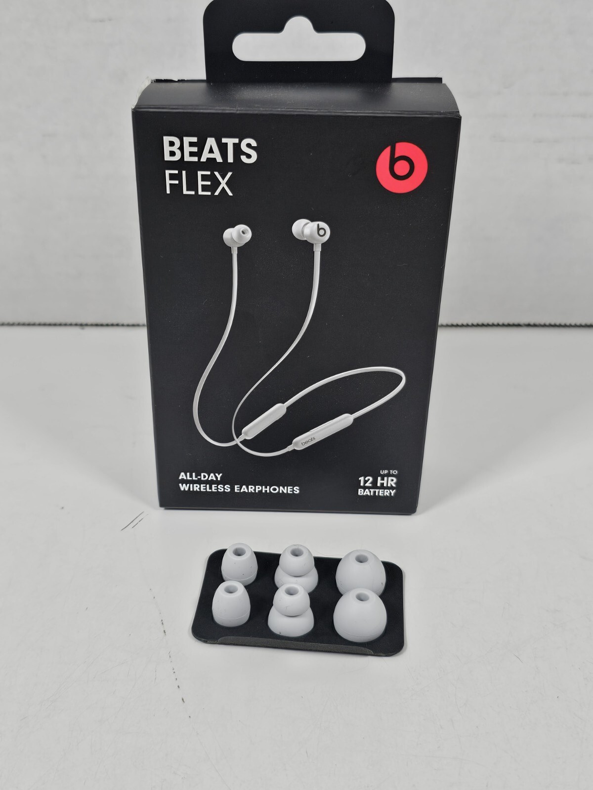 Rubber Ear Tips for Beats by Dr. Dre Flex Wireless In-Ear Headphones - Gray